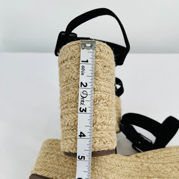 SCHUTZ Women's Blisse Ankle Strap Espadrille Platform Sandals Size 9.5 - Picture 12 of 13